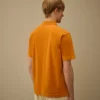 1020 Jersey kortärmad polotröja med halv dragkedja
