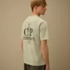 1020 Jersey kortärmad T-shirt med broderi