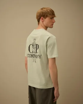 1020 Jersey kortärmad T-shirt med broderi