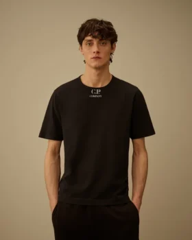 1020 Jersey kortärmad T-shirt med logotyp