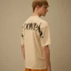 1020 Jersey kortärmad T-shirt med stenciltryck