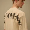 1020 Jersey kortärmad T-shirt med stenciltryck