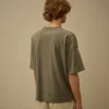 20/1 jersey-skjorta med korta ärmar, boxig passform och logotyp
