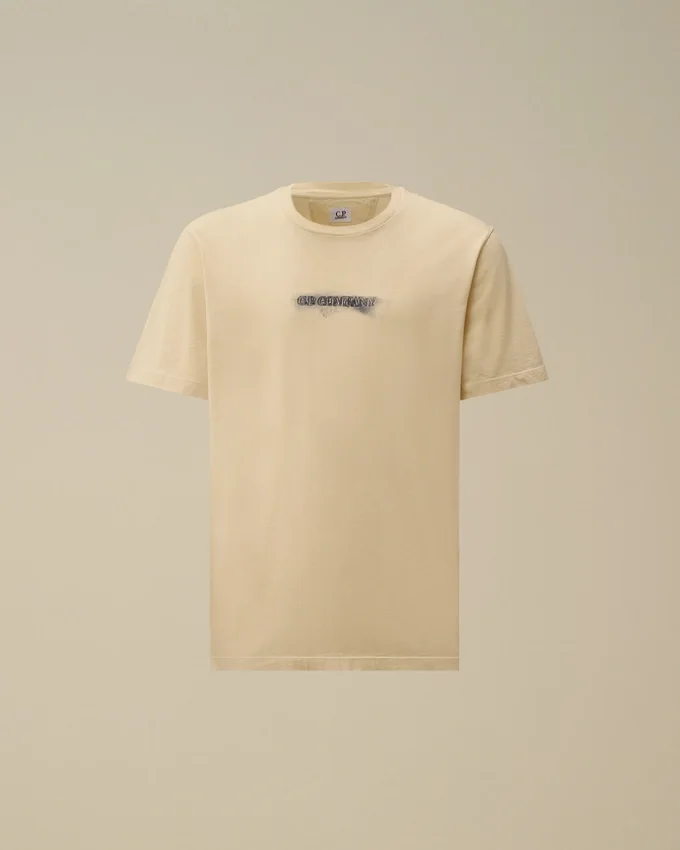 24/1 Jersey-skjorta med korta ärmar och logotyp