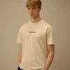 24/1 Jersey-skjorta med korta ärmar och logotyp
