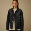 3/1-denimfältjacka