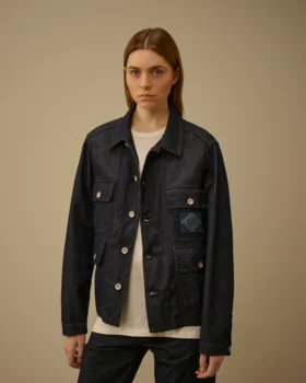 3/1-denimfältjacka