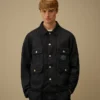 3/1-denimfältjacka