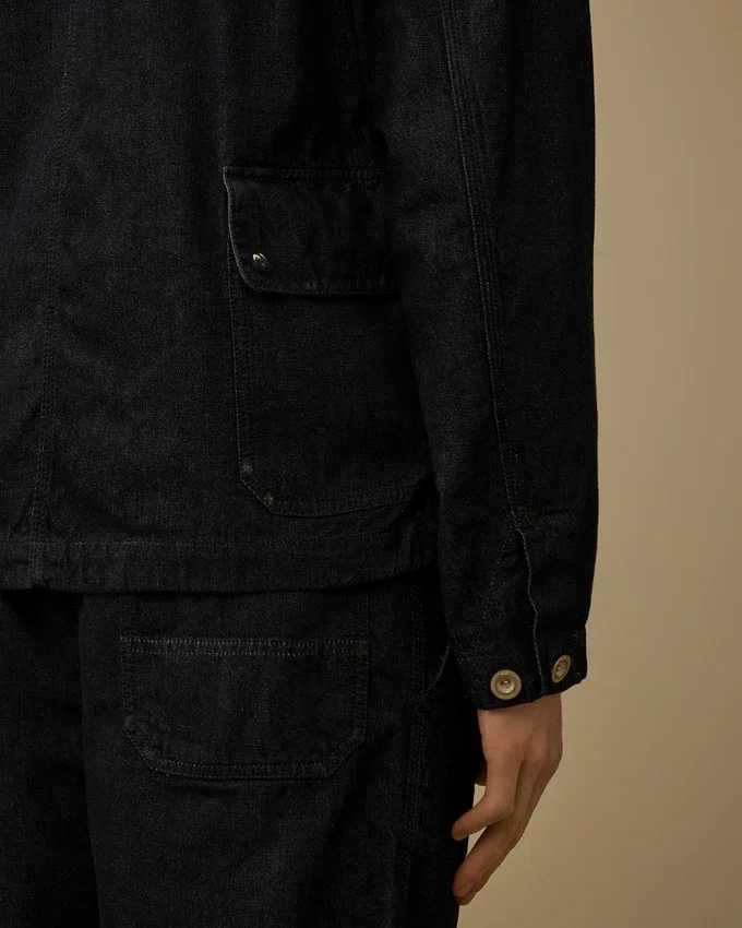 3/1-denimfältjacka