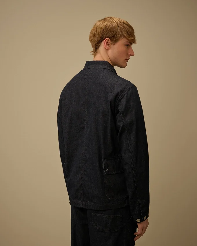 3/1-denimfältjacka