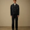3/1-denimfältjacka