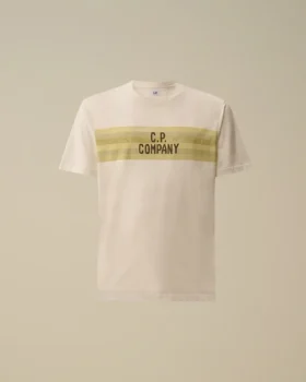 30/1 Jersey kortärmad randig T-shirt