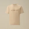 30/1 Jersey kortärmad T-shirt med logotyp på bröstet