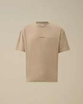 30/1 Jersey-skjorta med korta ärmar och logotyp