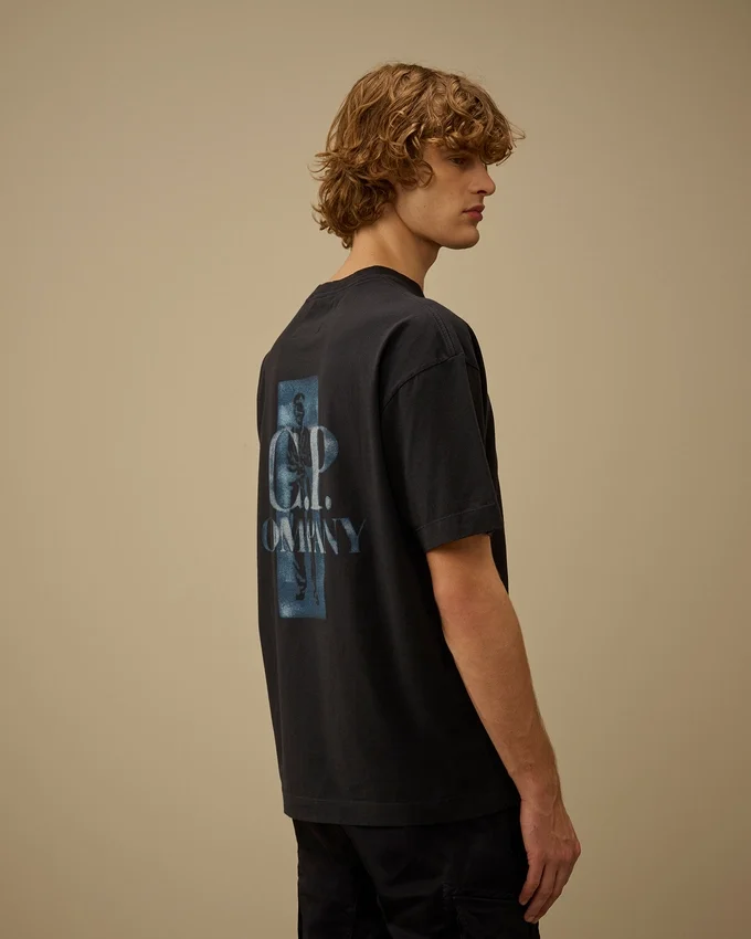 30/1 Jersey T-shirt med komfortlogotyp