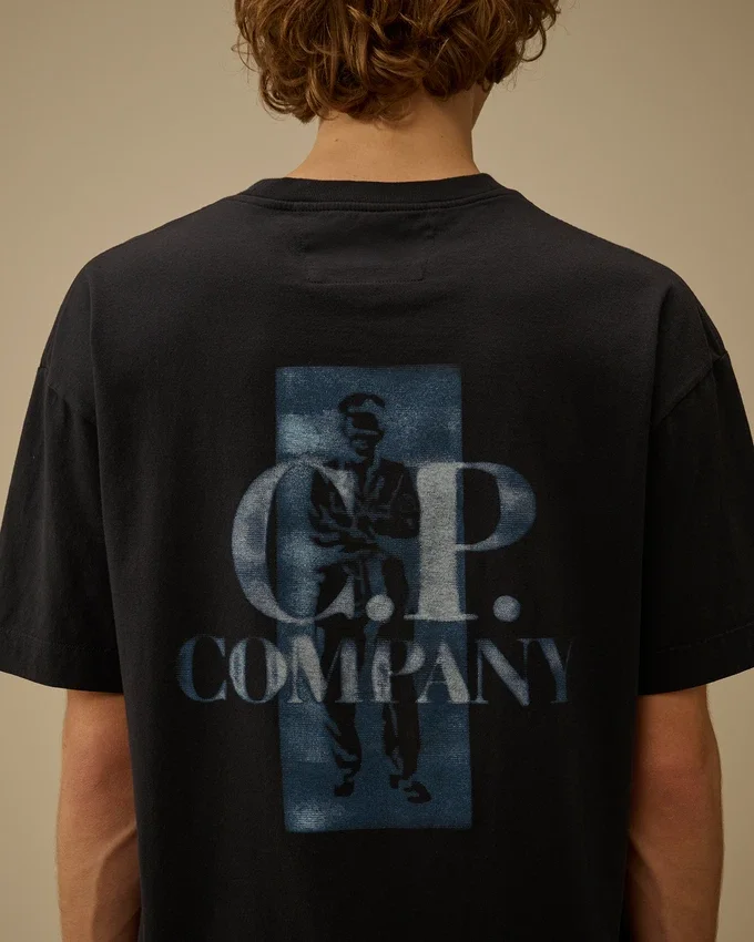 30/1 Jersey T-shirt med komfortlogotyp