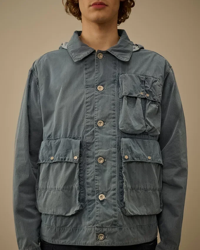 50 Fili Indigo-blekt Goggle Jacket