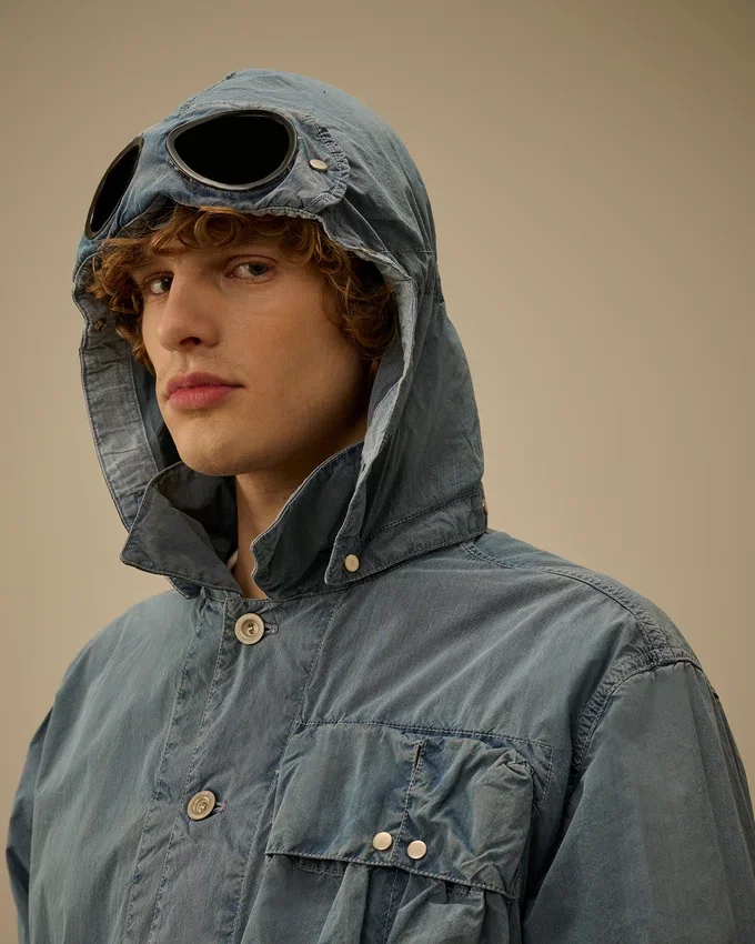 50 Fili Indigo-blekt Goggle Jacket