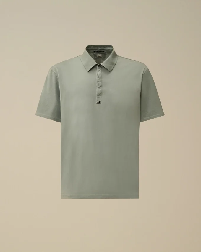 70/2 merceriserad jersey Gasato kortärmad logopolotröja