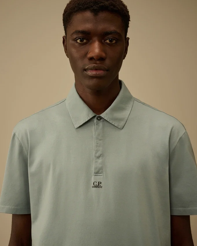 70/2 merceriserad jersey Gasato kortärmad logopolotröja