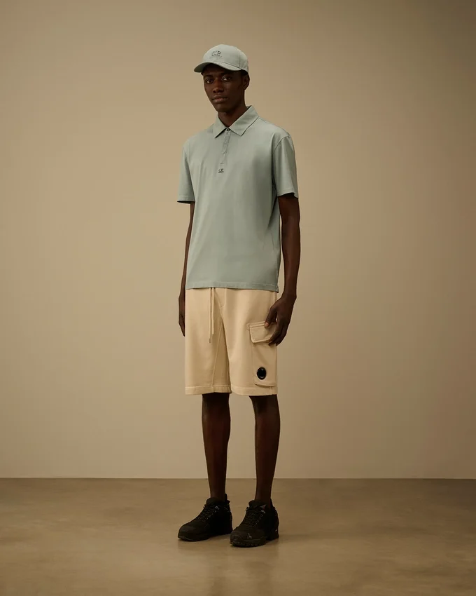 70/2 merceriserad jersey Gasato kortärmad logopolotröja