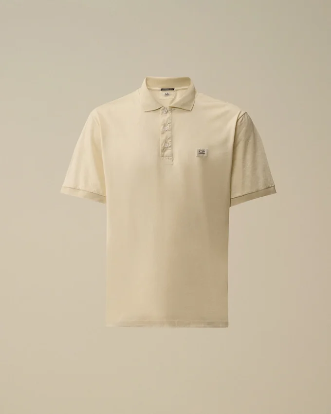 70/2 merceriserad jersey Gasato kortärmad polotröja