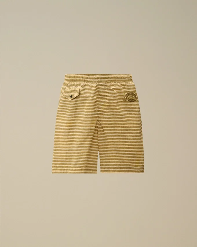 Badshorts i tryckt Flatt Nylon
