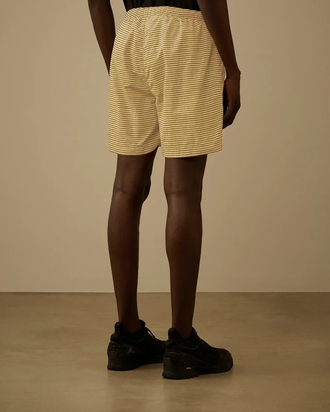 Badshorts i tryckt Flatt Nylon