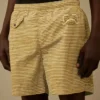 Badshorts i tryckt Flatt Nylon