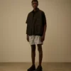 Badshorts i tryckt Flatt Nylon