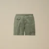 Badshorts med broderad Eco-Chrome R-logotyp