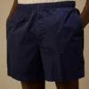 Badshorts med broderad Eco-Chrome R-logotyp
