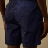 Badshorts med broderad Eco-Chrome R-logotyp