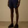 Badshorts med broderat Eco-Chrome-R-motiv