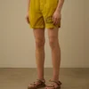 Badshorts med broderat Eco-Chrome-R-motiv