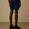 Badshorts med broderat Eco-Chrome-R-motiv