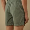 Badshorts med broderat Eco-Chrome-R-motiv