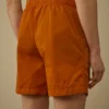 Badshorts med broderat Eco-Chrome-R-motiv