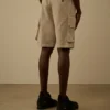 Cargoshorts i bomullsgabardin Lens