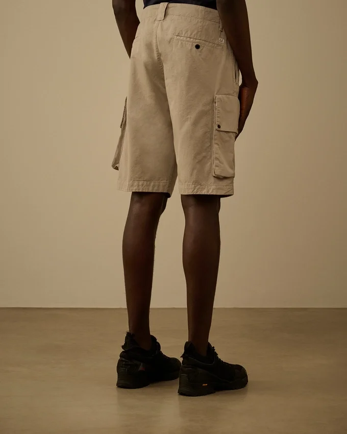 Cargoshorts i bomullsgabardin Lens