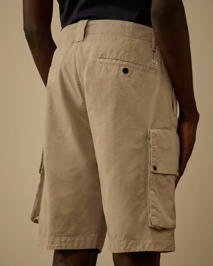 Cargoshorts i bomullsgabardin Lens