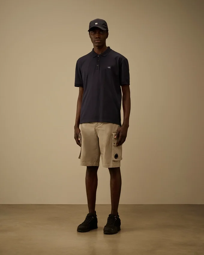Cargoshorts i bomullsgabardin Lens