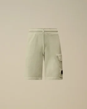 Cargoshorts i diagonal bomullsfleece