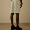 Cargoshorts i diagonal bomullsfleece