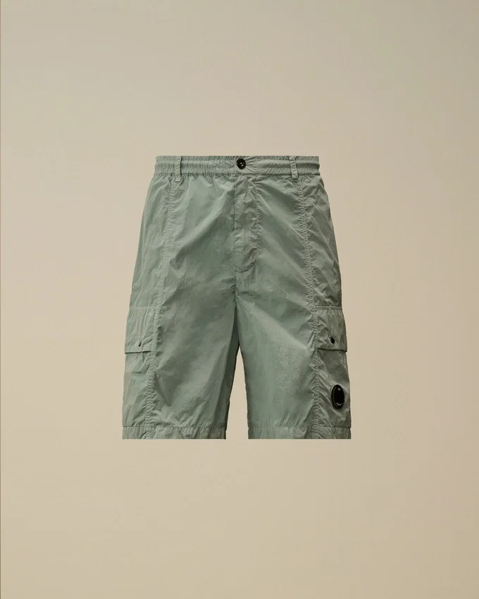 Chrome-R Lens Boxy Cargo-shorts