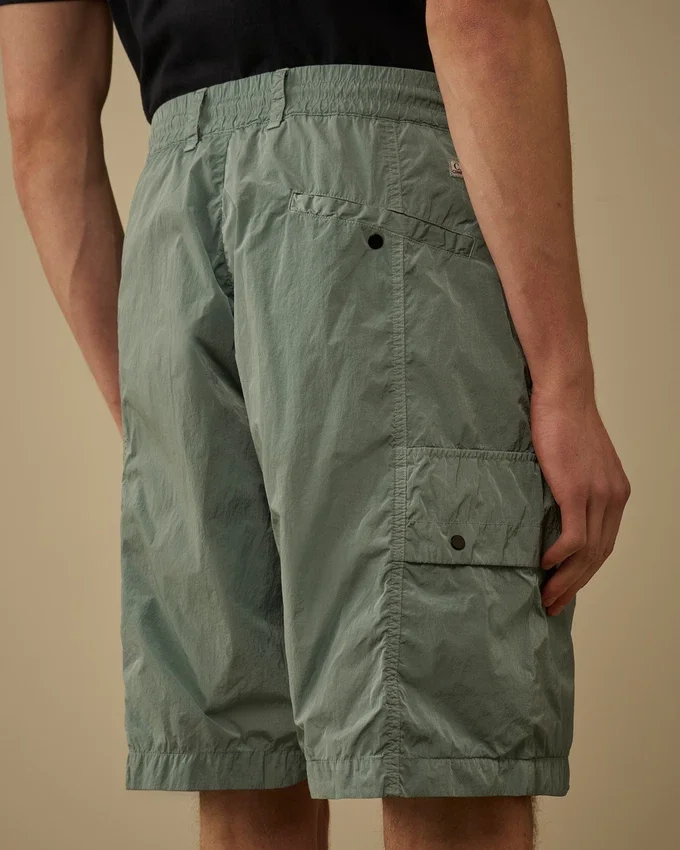 Chrome-R Lens Boxy Cargo-shorts