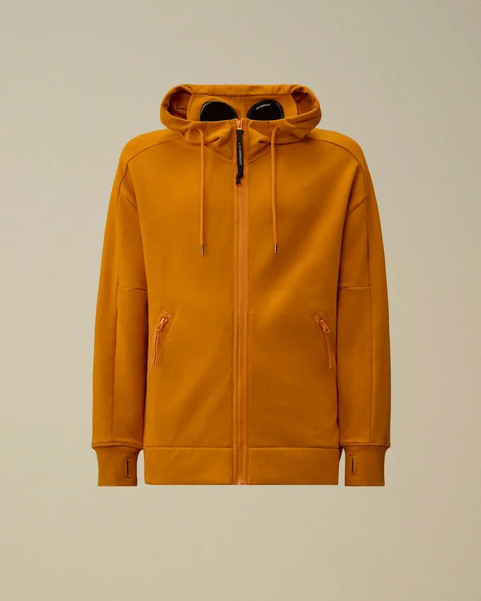 Diagonal Raised Fleece Goggle-Sweatshirt