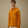 Diagonal Raised Fleece Goggle-Sweatshirt