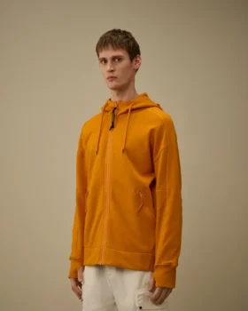 Diagonal Raised Fleece Goggle-Sweatshirt