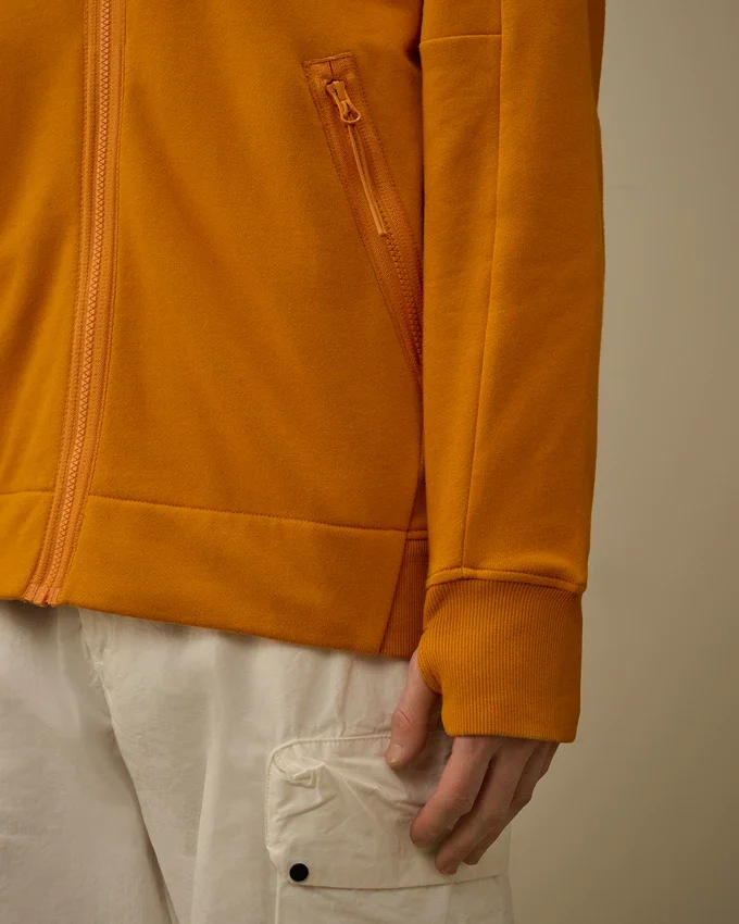 Diagonal Raised Fleece Goggle-Sweatshirt